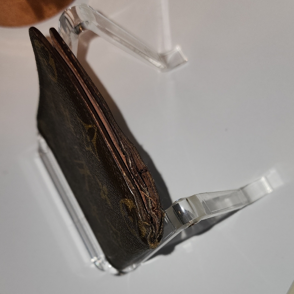 Louis Vuitton Dark Brown Monogram Wallet - Picture 4 of 11